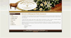 Desktop Screenshot of mhlangaveza.co.za